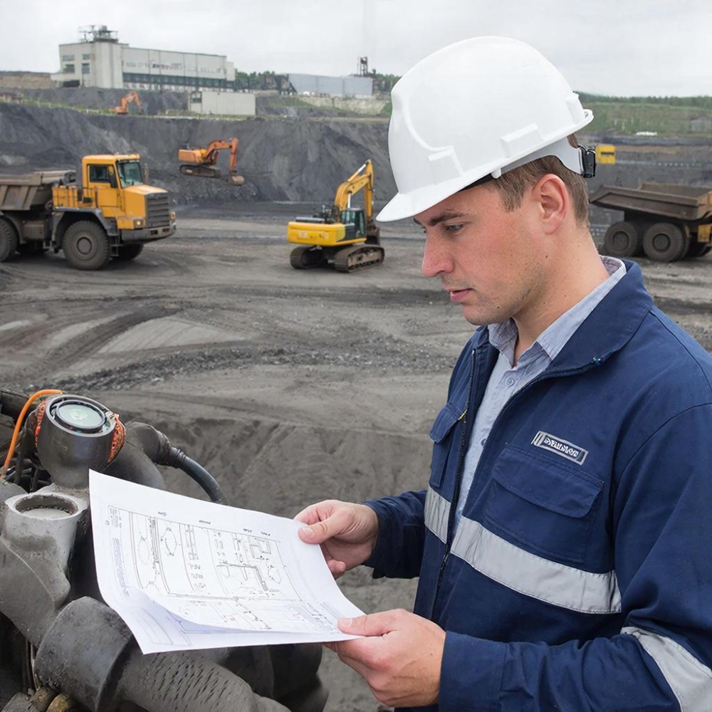 Контроль объектов горных работ