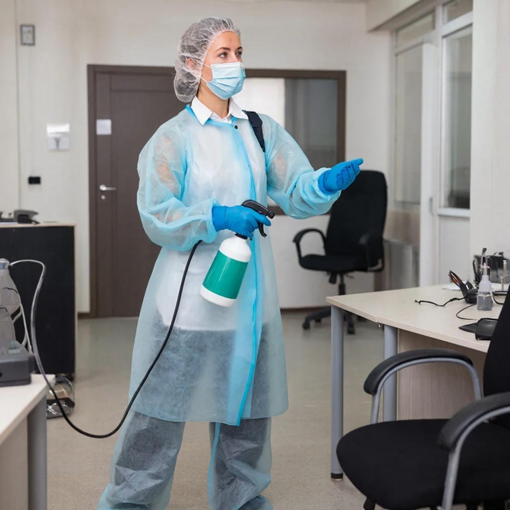 Проведение дезинфекционных работ в организациях