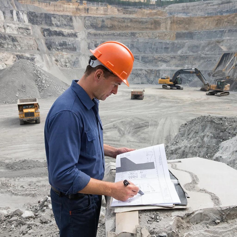 Безопасность при открытых горных работах